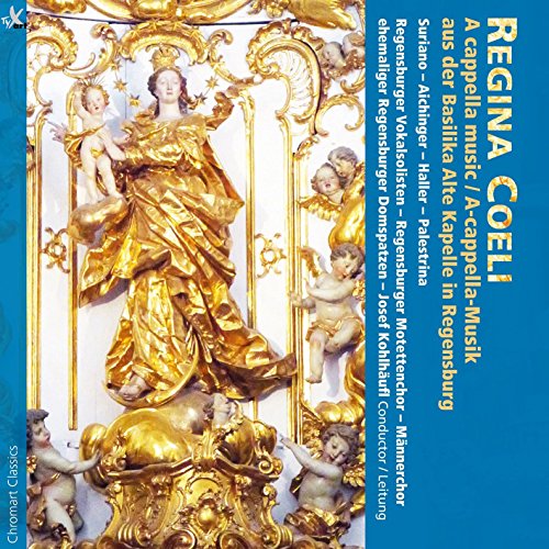 CD cover: ornate gold frame around a Renaissance painting of the Virgin Mary.