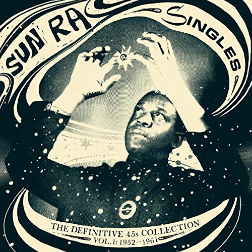 Sun Ra album cover featuring a man gazing at a glowing starburst.