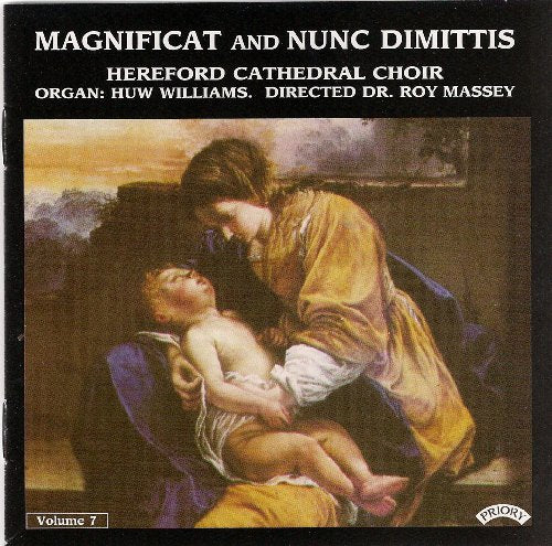 CD cover: Mary and baby Jesus painting, "Magnificat and Nunc Dimittis Vol. 7".
