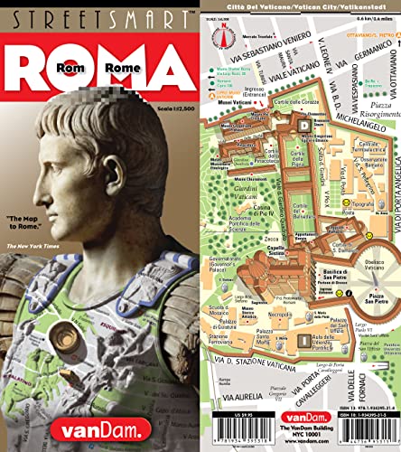 Streetsmart Rome Map by Vandam : 38