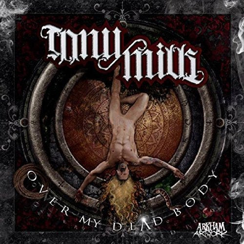 CD cover for Tony Mills’ “Over My Dead Body” with dark, gothic imagery.