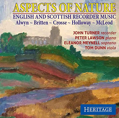 CD cover for “Aspects Of Nature” featuring a landscape painting.