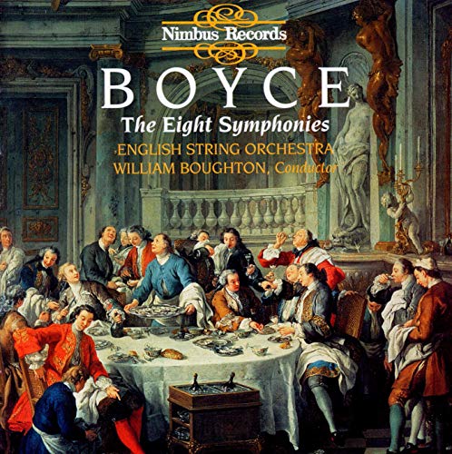 CD cover featuring a painting of people dining in an ornate classical room.
