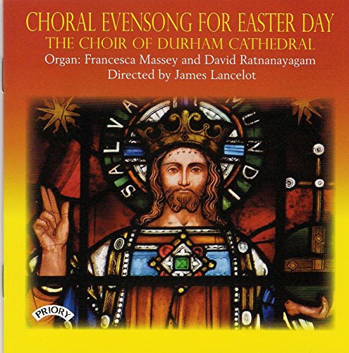 CD cover: stained glass image of Jesus with Easter text.