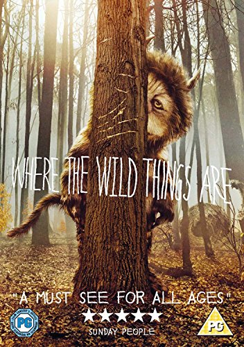 DVD cover for "Where The Wild Things Are" featuring a Wild Thing.