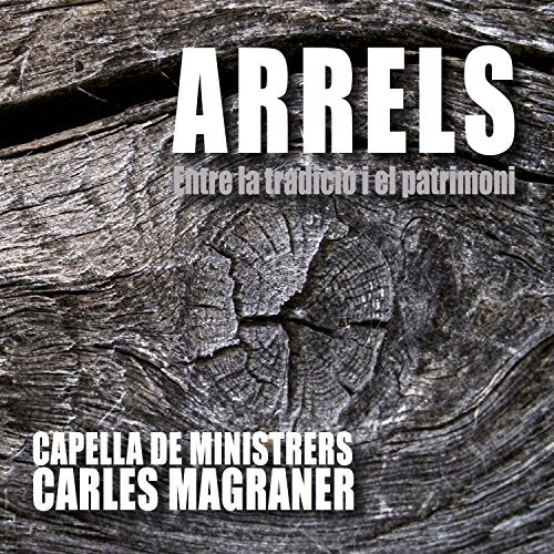 CD cover with textured wood background and bold white text: "ARRELS".