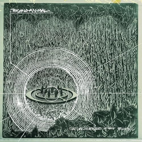 CD cover: black and white abstract art with a circular, figure-filled design.