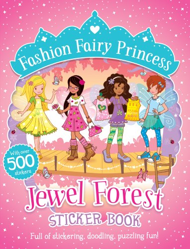 FASHION FAIRY PRINCESS JEWEL FIREST STICKER BOOK