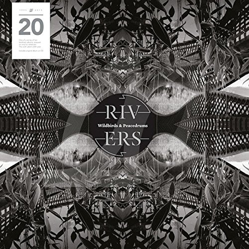 CD cover for Wildbirds & Peacedrums’ “Rivers” with abstract floral design.