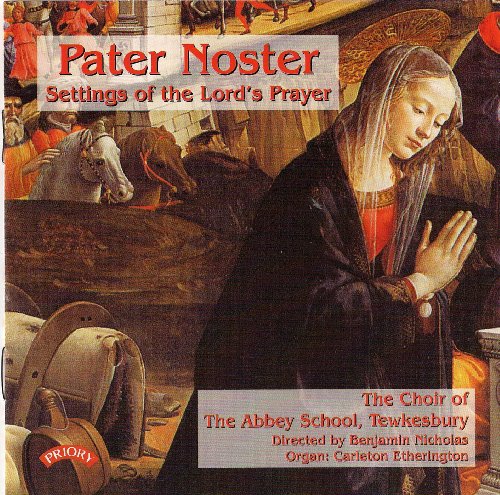 CD cover: painting of a praying woman with figures and horses.