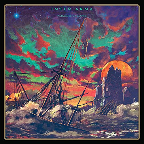 Album cover for Inter Arma’s “Paradise Gallows” depicting a shipwreck scene.