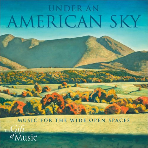 CD cover: painted landscape of mountains and autumnal trees.
