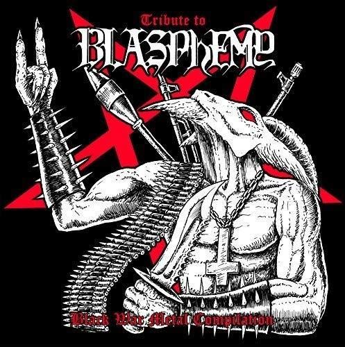 Black and white album cover featuring a skeletal hand and weaponry.