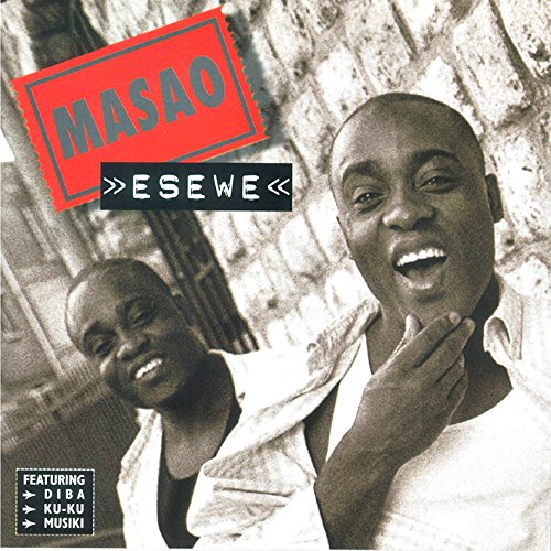 CD cover featuring two smiling Black men and bold red text: "MASAO - Esewe".