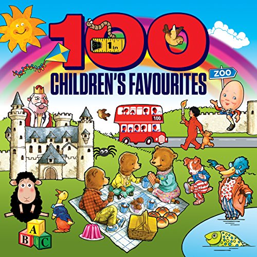 CD cover with colorful illustrations of fairytale characters and animals.