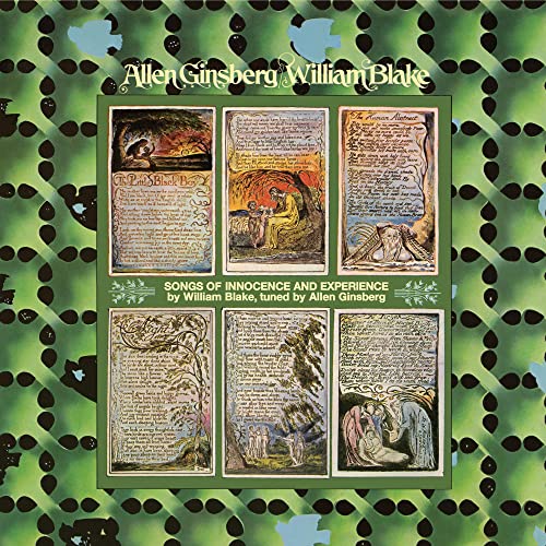 CD cover for Allen Ginsberg’s “Songs of Innocence and Experience” album.