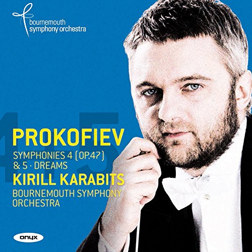 CD cover featuring composer Sergei Prokofiev and conductor Kirill Karabits.