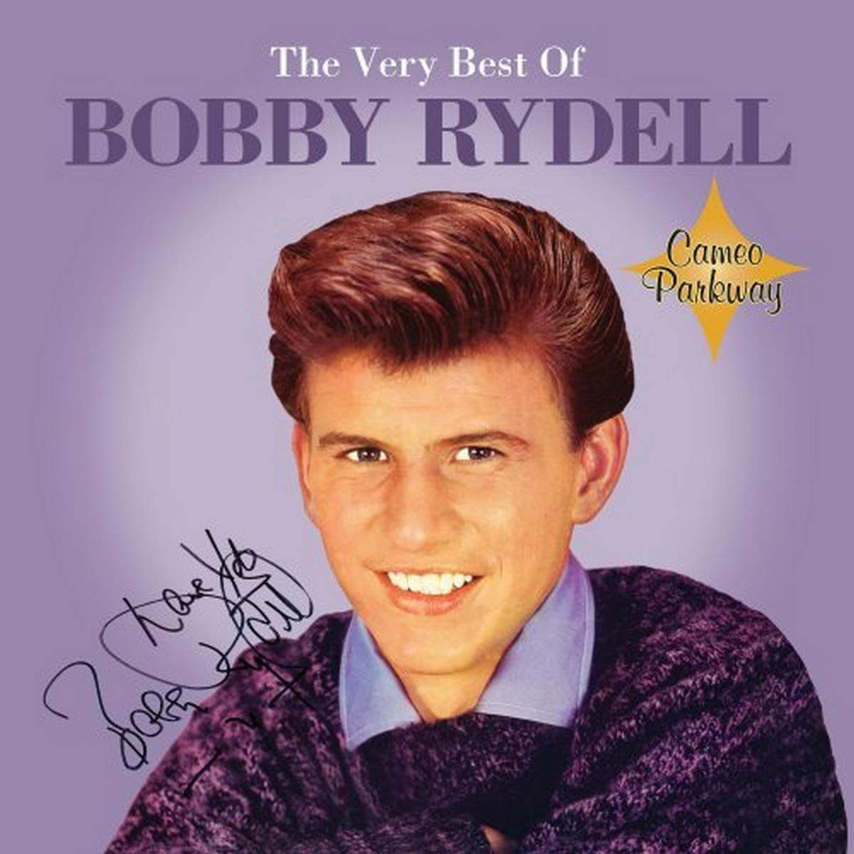 Bobby Rydell album cover featuring a portrait of the singer.