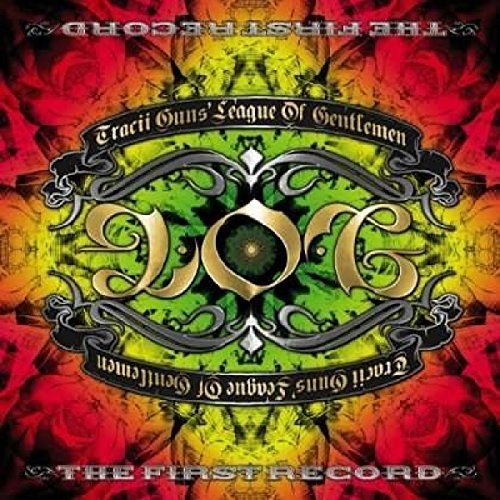 CD cover for Tracii Guns' League Of Gentlemen, with floral and ornate designs.