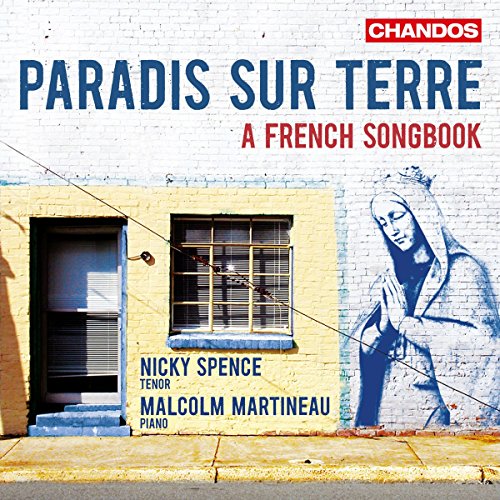 CD cover: painted wall, windows, and a depiction of the Virgin Mary.