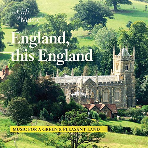 CD cover: English countryside scene with church, text "England, this England".