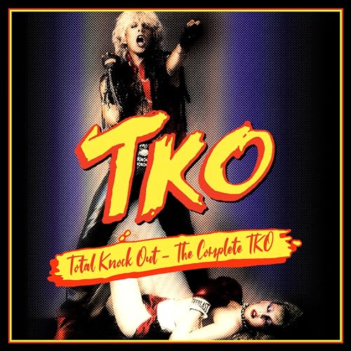 CD cover: woman in boxing pose, large yellow "TKO" text.
