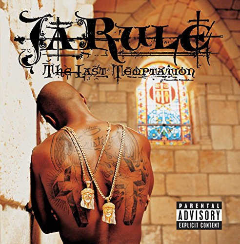 Ja Rule album cover, "The Last Temptation," showing a tattooed back.