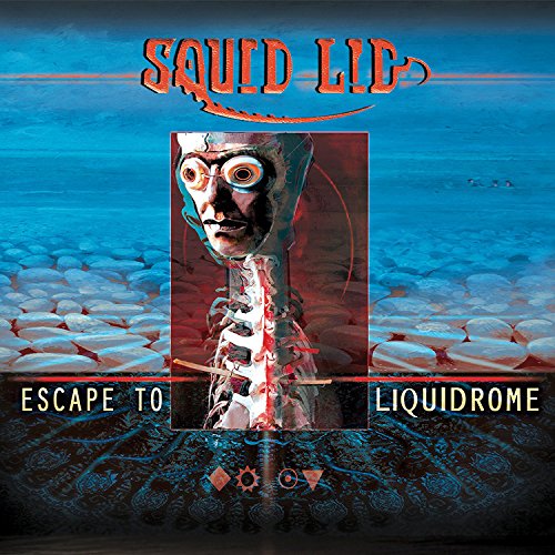 CD cover: surreal portrait of a person with exposed anatomy.