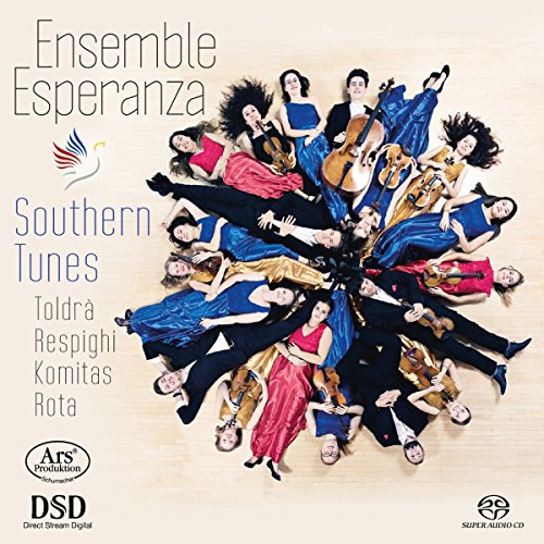CD cover featuring a group of musicians arranged in a circular pattern.