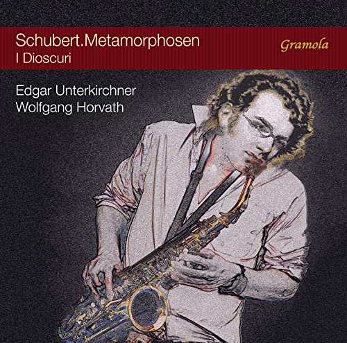 CD cover featuring a portrait of a man playing a saxophone.