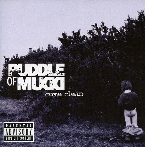 CD cover for Puddle Of Mudd’s “Come Clean” with a child’s back view.