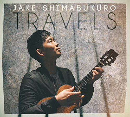 Jake Shimabukuro album cover, featuring him with a ukulele.