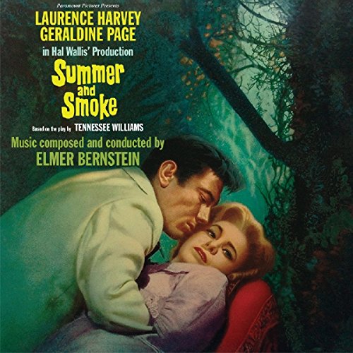 CD cover for “Summer and Smoke” featuring a couple embracing.