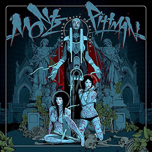 CD cover art: dark fantasy illustration with figures and gothic architecture.