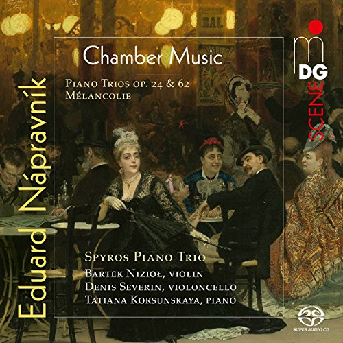 CD cover depicting a 19th-century painting of people at a piano.