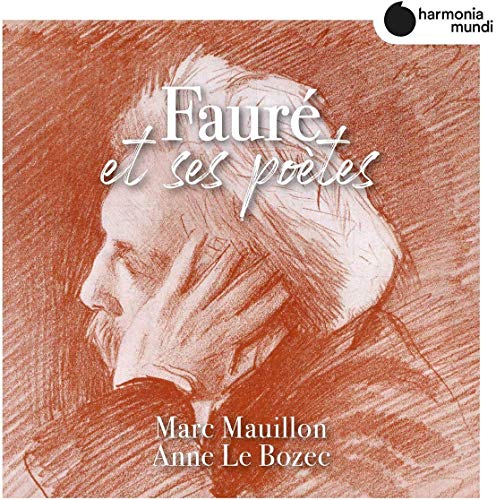 CD cover featuring a portrait of Gabriel Fauré and artist names.