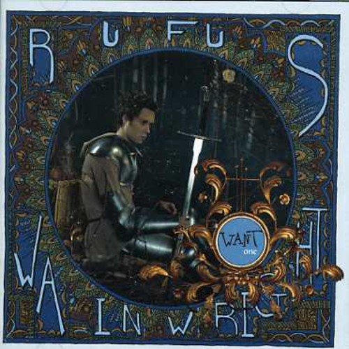 Rufus Wainwright album cover, man in armor within ornate frame.
