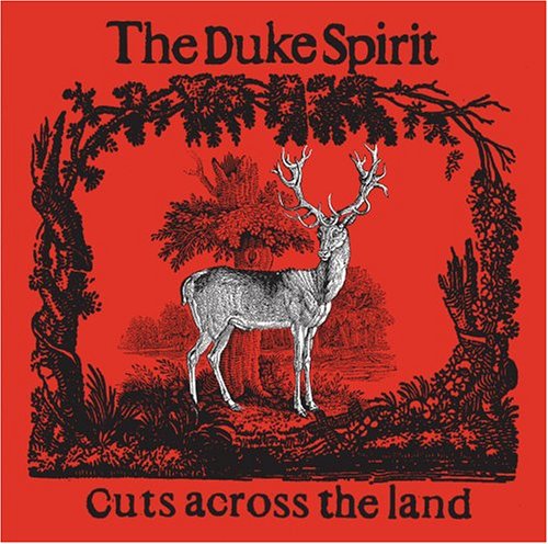 CD cover: stag within a decorative frame on a red background.