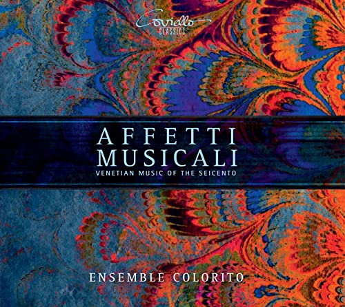 CD cover with swirling blue, red, and gold abstract designs.
