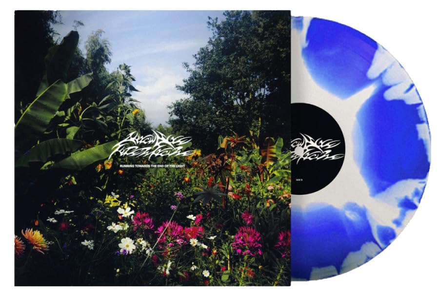Autow Nite album cover with colorful splatter vinyl record shown beside it.