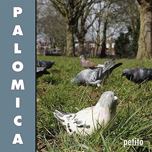 Album cover for Palomica - Petito featuring pigeons in grass.