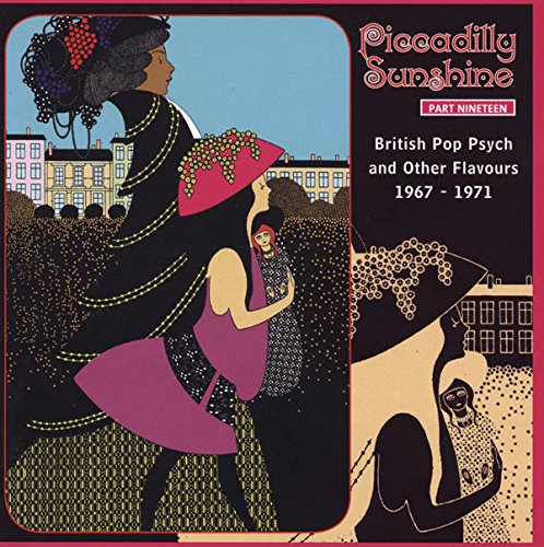 CD cover: stylized illustration of women, buildings, and sunbursts.