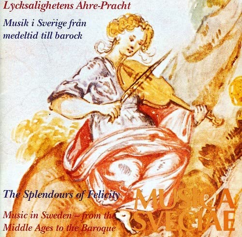 CD cover: painting of a musician playing a fiddle, text in Swedish and English.