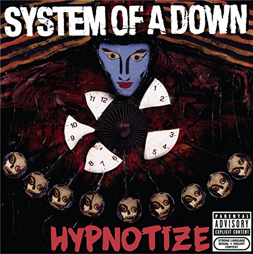 System Of A Down “Hypnotize” CD cover with a surreal, painted design.
