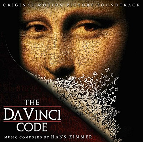 CD cover featuring a close-up of the Mona Lisa with symbols peeling away.