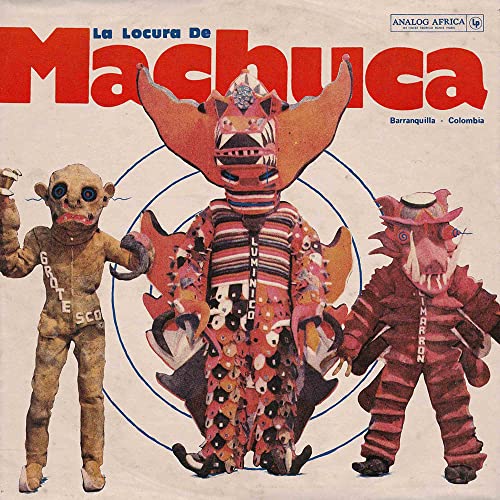 CD cover featuring three colorful, costumed figures from Barranquilla, Colombia.