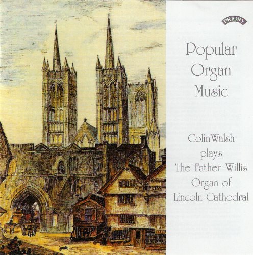 CD cover featuring a watercolor painting of Lincoln Cathedral spires.