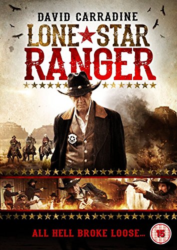DVD cover for "The Lone Star Ranger" featuring a cowboy and gunfights.