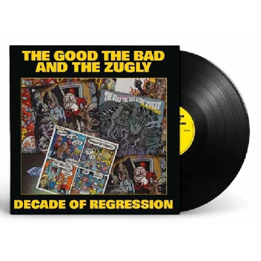 Vinyl record of “The Good, The Bad & The Zugly” album cover.