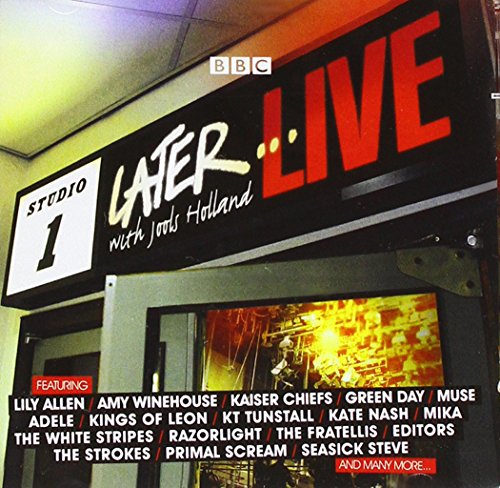 CD cover for "Later... Live With Jools Holland" featuring many artists.